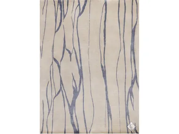 OLEA NAVY - Rectangular silk rug by Edition Bougainville - view 2